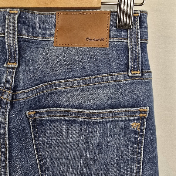 Madewell 10" High-Rise Skinny Jeans: Drop Step-Hem Edition Size 24 Tall NWT - Picture 11 of 16